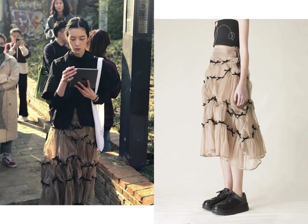 淡黄的长裙蓬松的头发现实穿搭,淡黄的长裙蓬松的头发视频穿搭