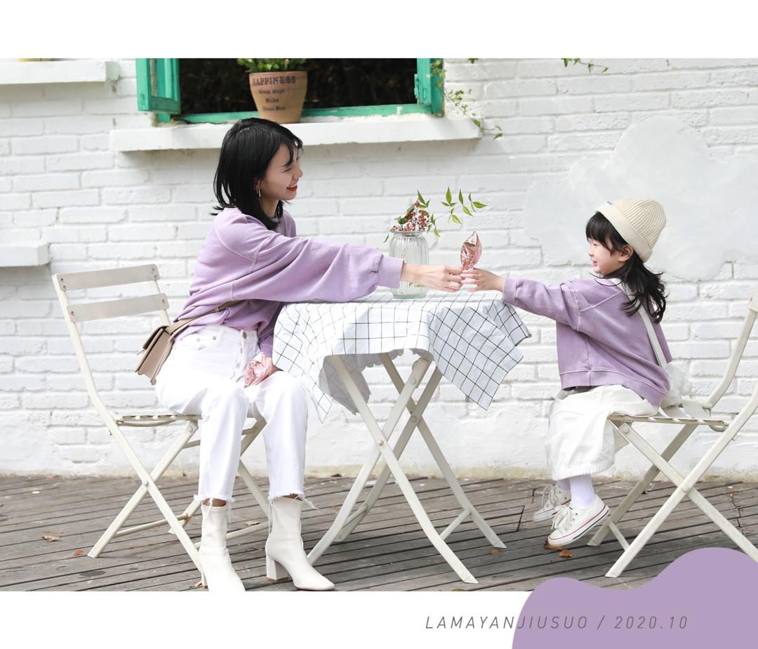 独一无二的亲子装洋气秋天,亲子装新年穿搭显气质