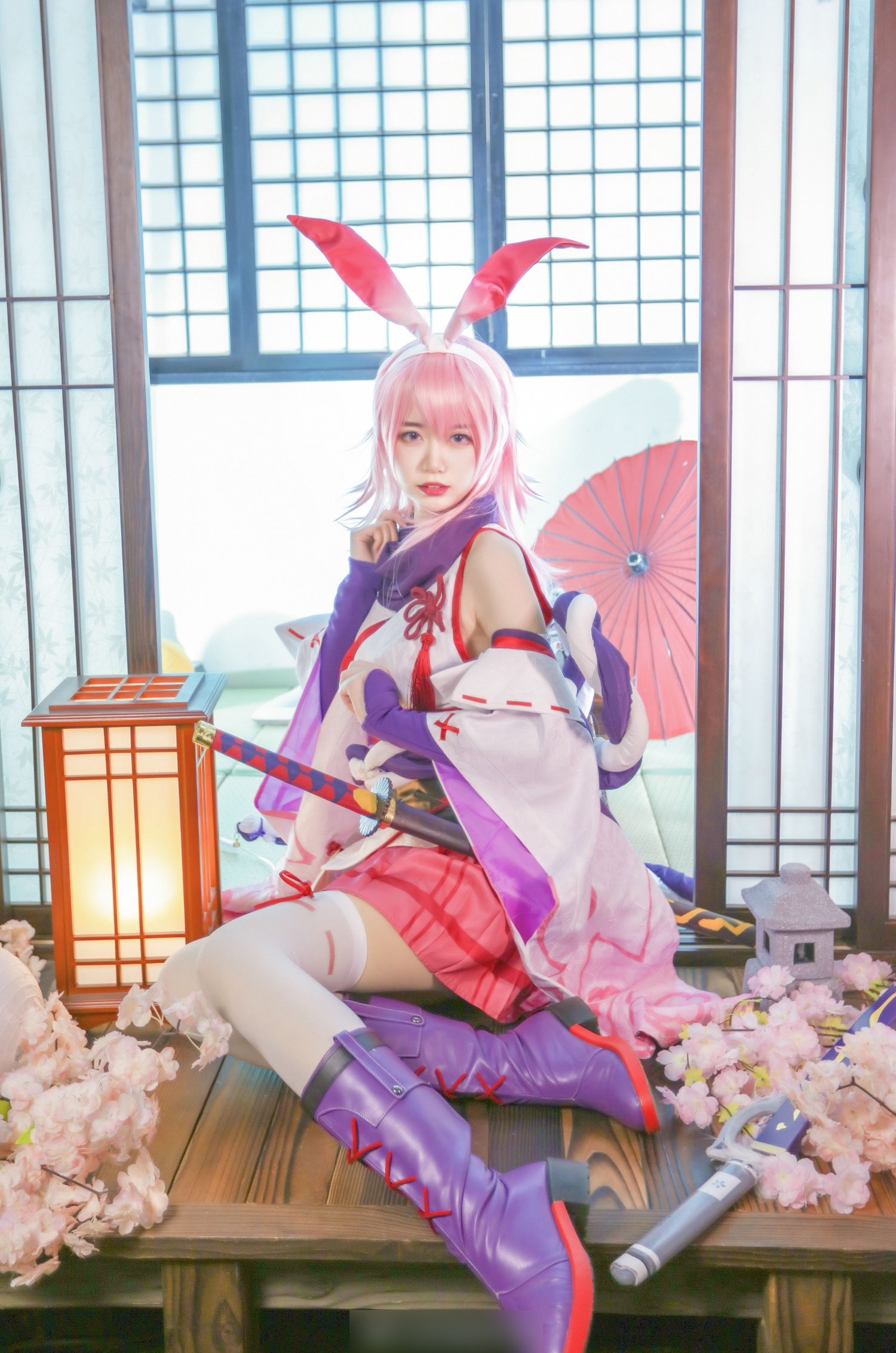 崩坏三cos八重凛,崩坏3八重樱绮罗幻梦cos正片