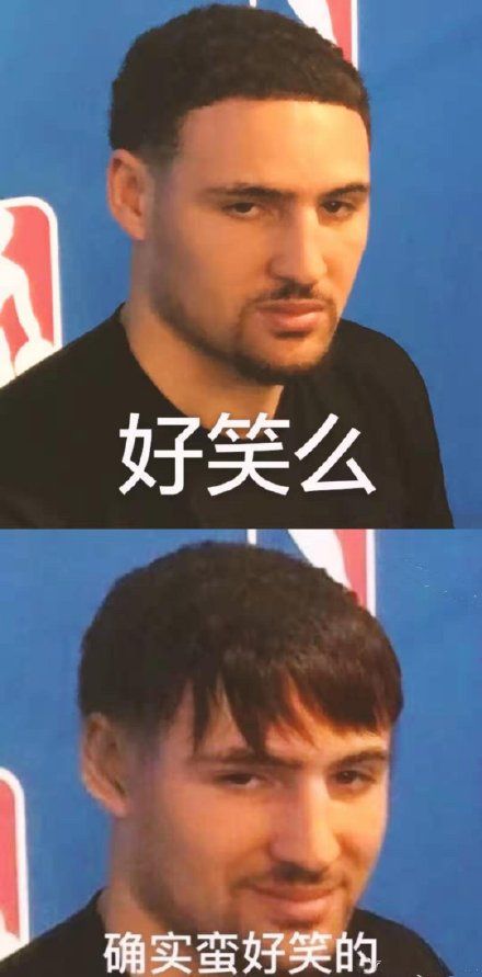 太像他了表情包,克莱汤普森表情包动图