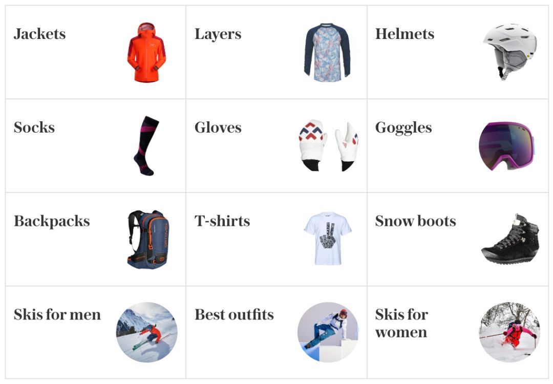 滑雪人必备神器,滑雪运动员的装备