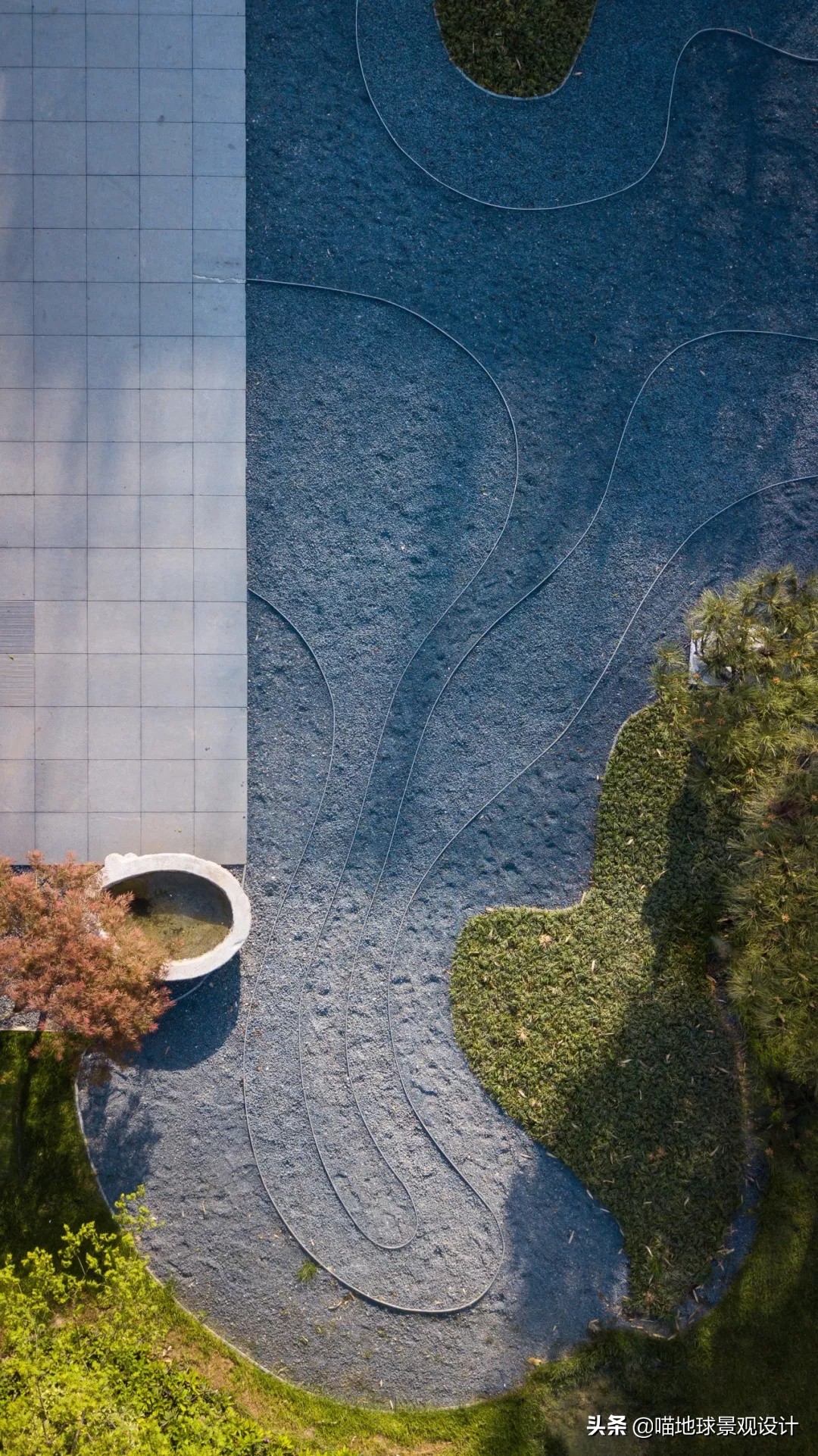枯山水景观庭院,枯山水禅意小景观中式庭院