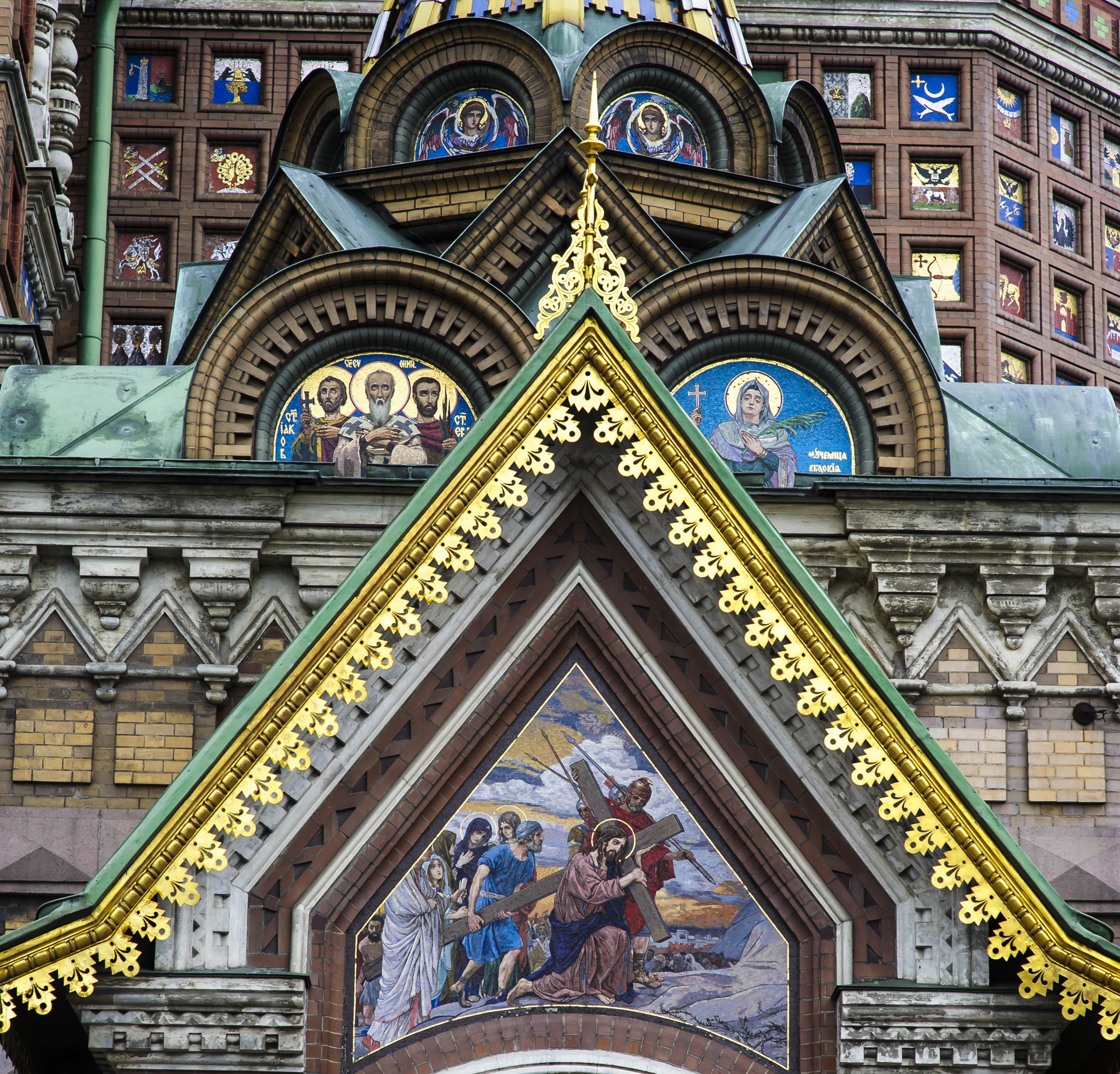 圣彼得堡景色迷人,圣彼得堡夏天的风景