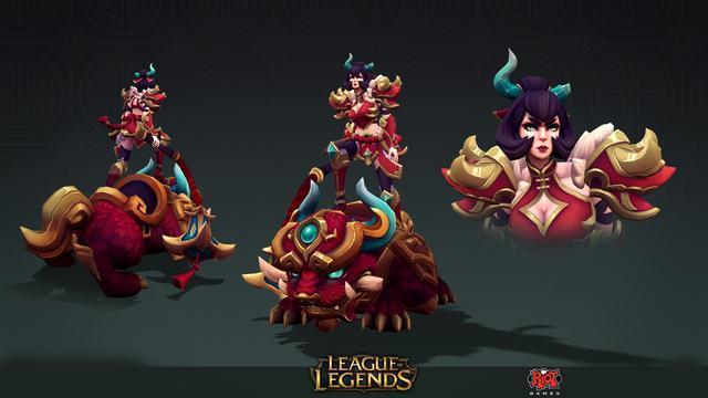 瑟庄妮的猪年限定皮肤,猪女瑟庄妮皮肤