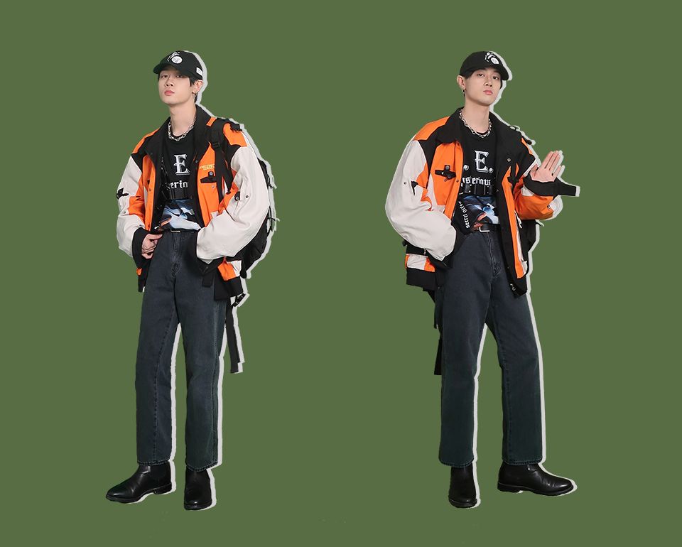 男装秋季穿搭潮男套装高级,男秋冬170穿搭潮服