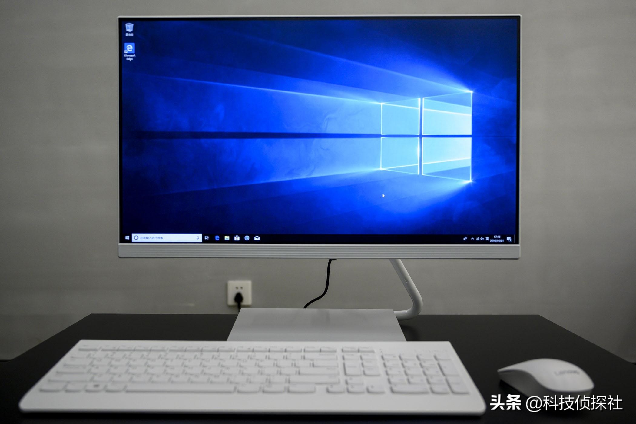 联想aio逸一体机屏幕拆解,联想aio逸一体机24iwl测评