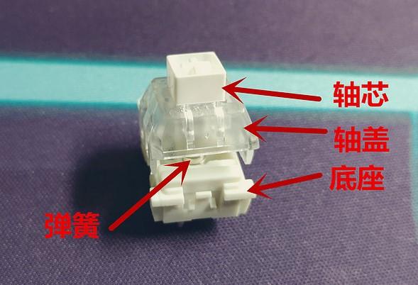 机械键盘凯华box白轴,凯华box白轴拆解