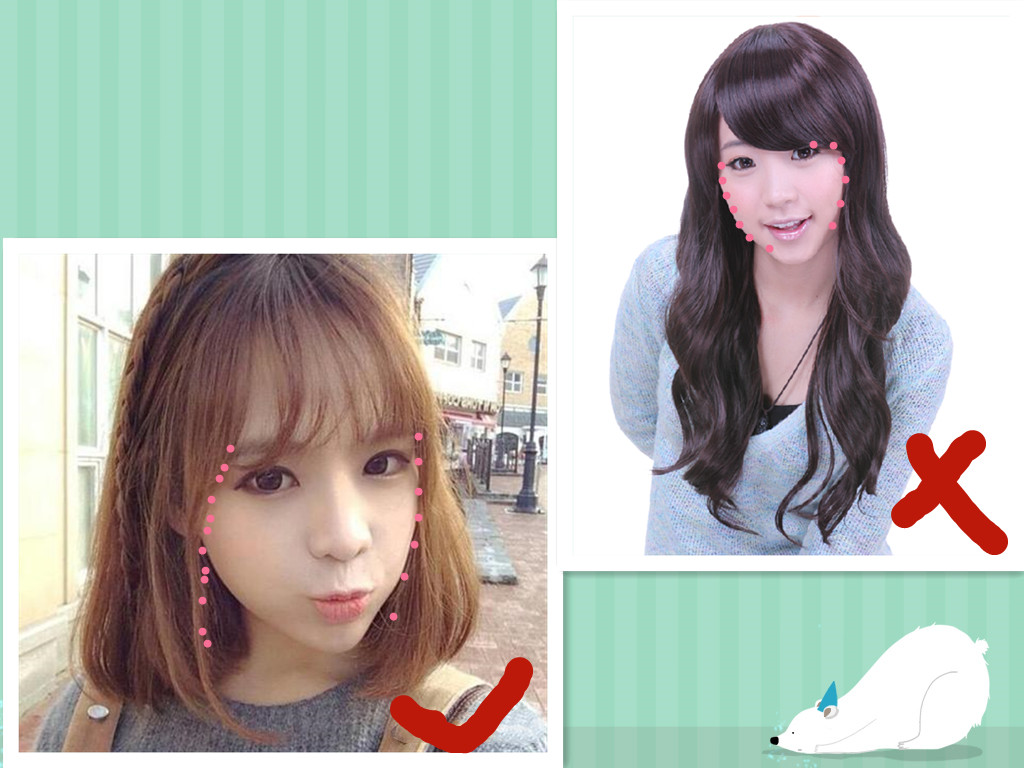 本命脸型发型图片,不挑脸型可以提高颜值的发型