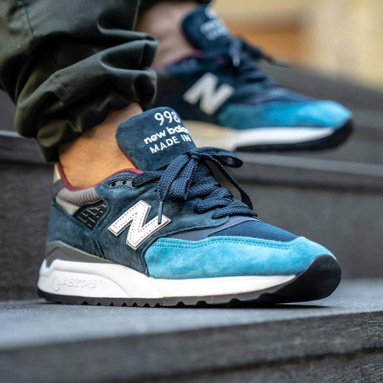 新百伦newbalance998,新百伦998和990v2上脚哪个好看