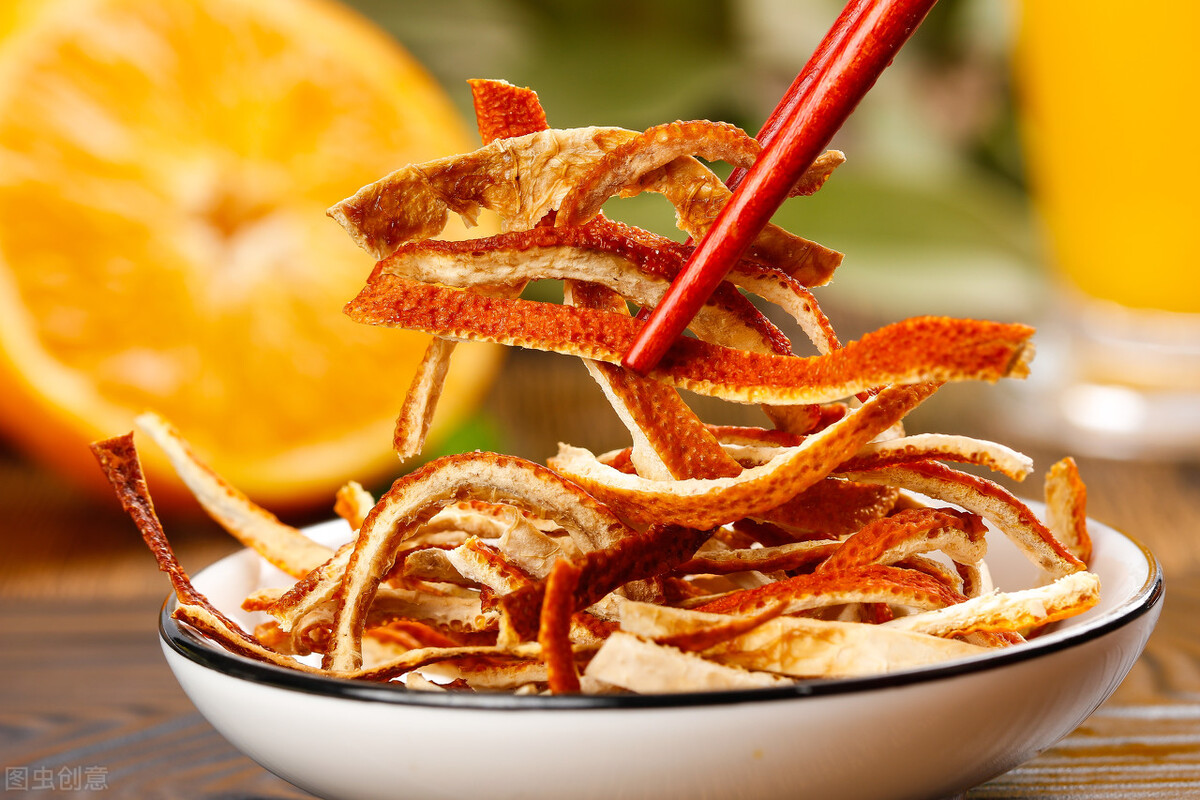 陈皮泡水喝的功效和作用有哪些,陈皮泡水喝治胃气