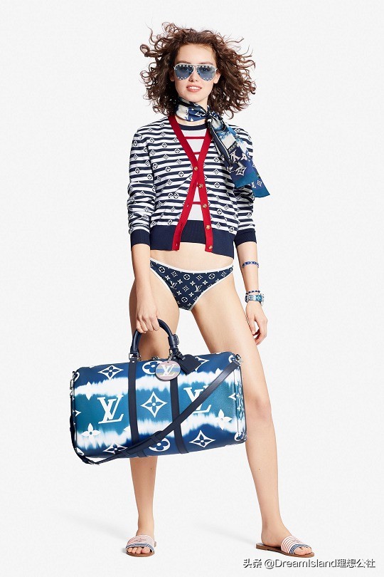 louisvuitton老花牛皮旅行包,louisvuitton秋冬2023高级成衣