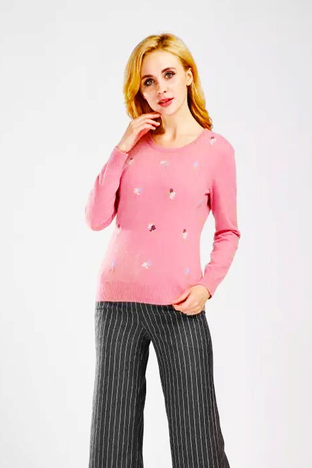 适合过年穿的羊绒衫,放假回家给妈妈买点什么