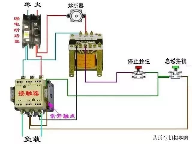 2p电表专用断路器接线示意图,断路器带互感器的电表接线图