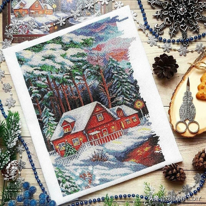 最好看的十个十字绣,十大最漂亮十字绣图片