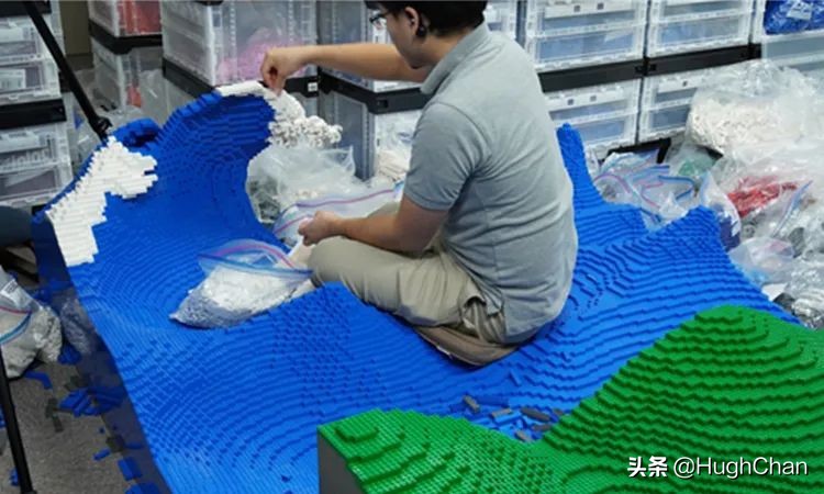 葛饰北斋神奈川冲浪小夜灯拼图,葛饰北斋神奈川冲浪图拍卖金额