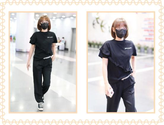 宽松t恤怎么塞衣角复古穿搭,韩版百搭t恤衣角打结神器收腰