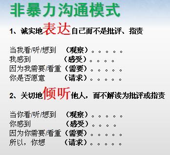 非暴力沟通运用强制力避免伤害,非暴力沟通让爱融入生活完整版