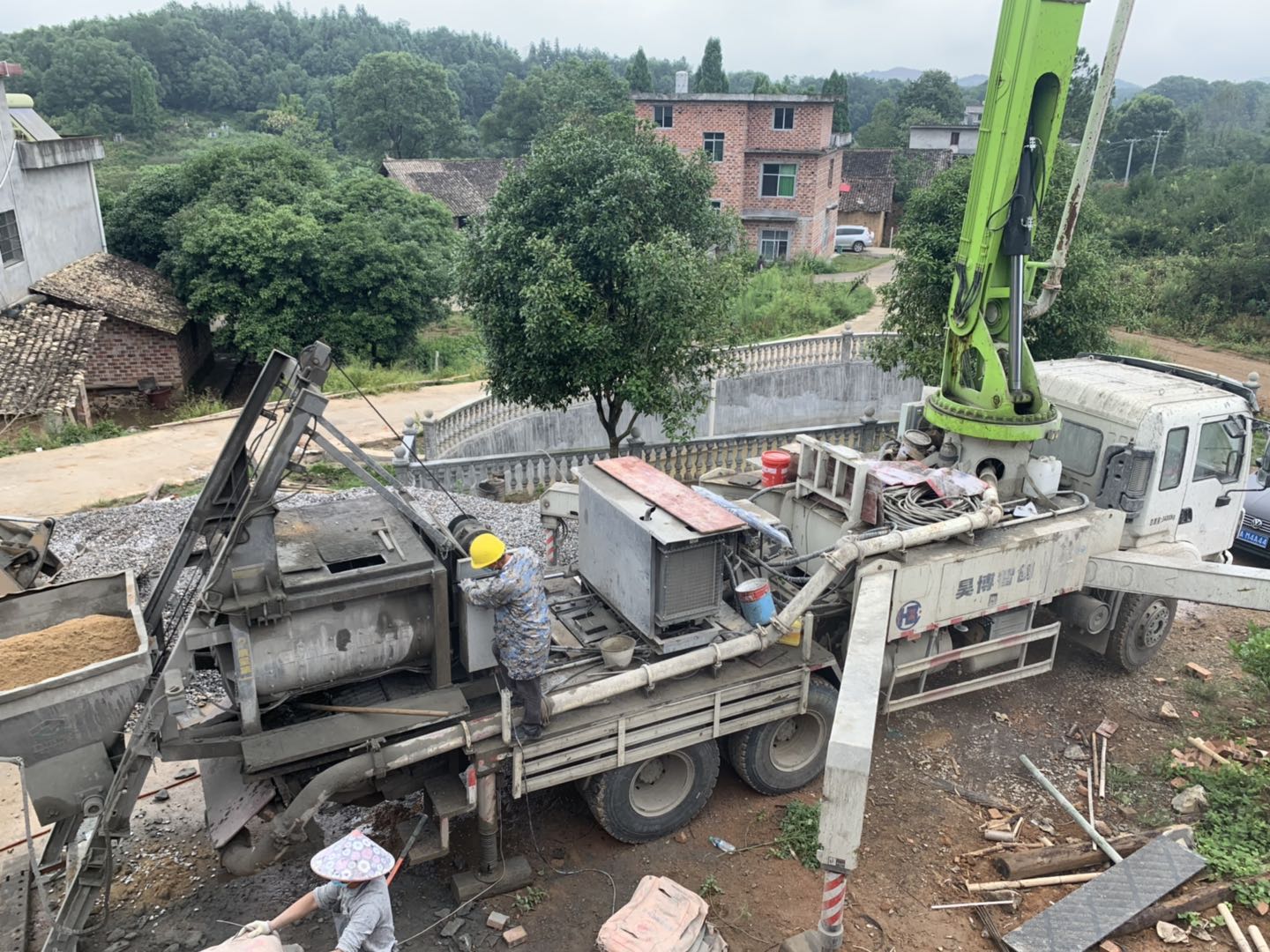 昊博智创泵车价格表,混凝土泵车昊博智创