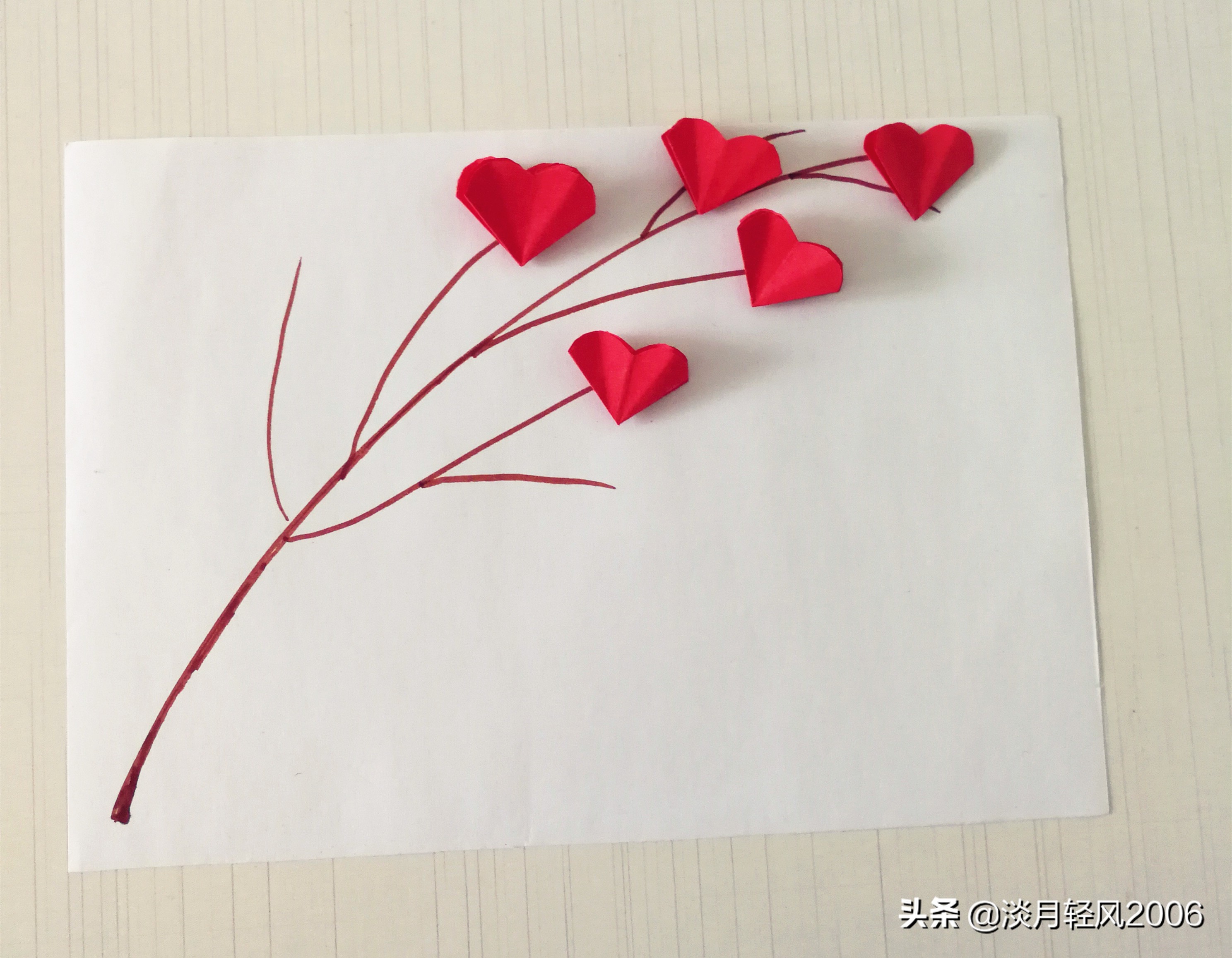 新年快乐手工贺卡制作,新年快乐手工制作幼儿卡片