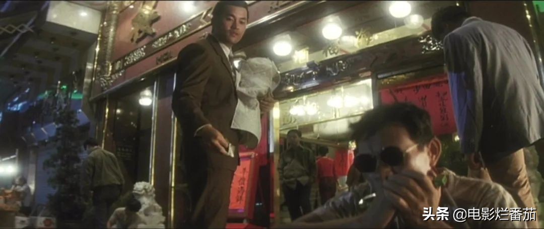 吕良伟跛豪幕后故事,跛豪原型人物吴锡豪照片