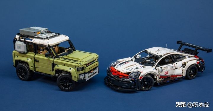 乐高路虎42110拼装详细过程,乐高路虎42110