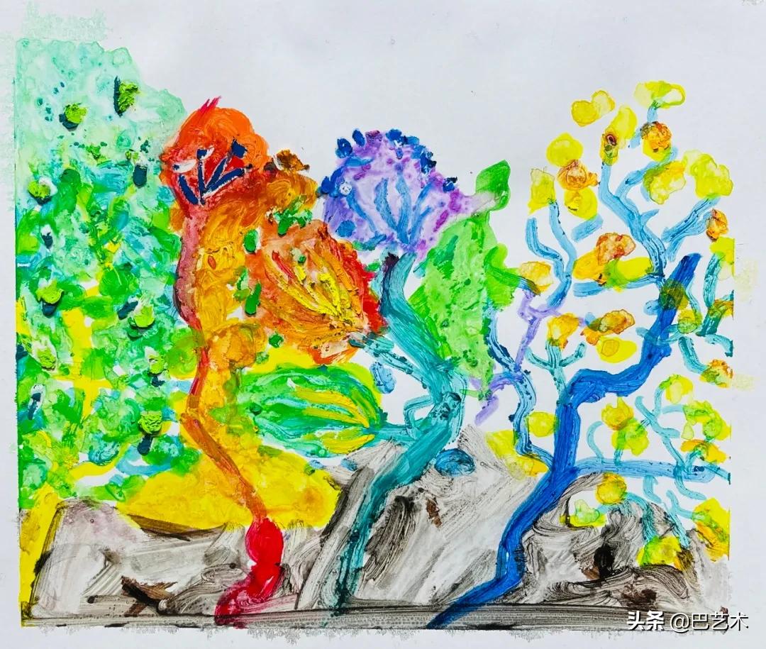 5-6岁儿童绘画色彩课,儿童色彩画教学