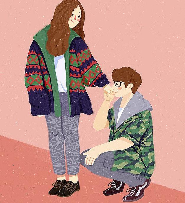 二婚嫁给一个比我小18岁的老公,嫁给比我小20岁的老公