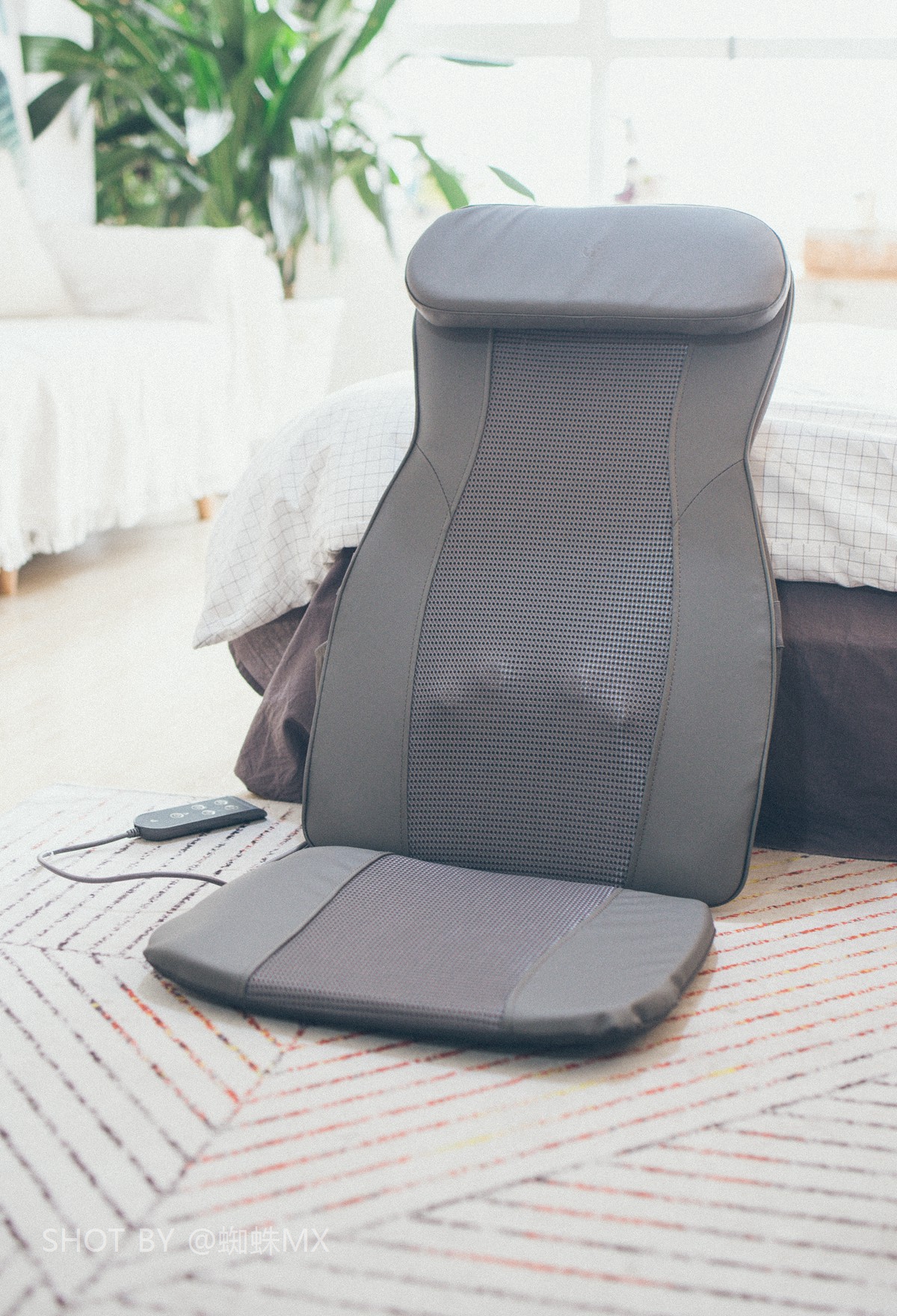 小米有品乐伽按摩垫,小米有品腰部按摩靠垫测评