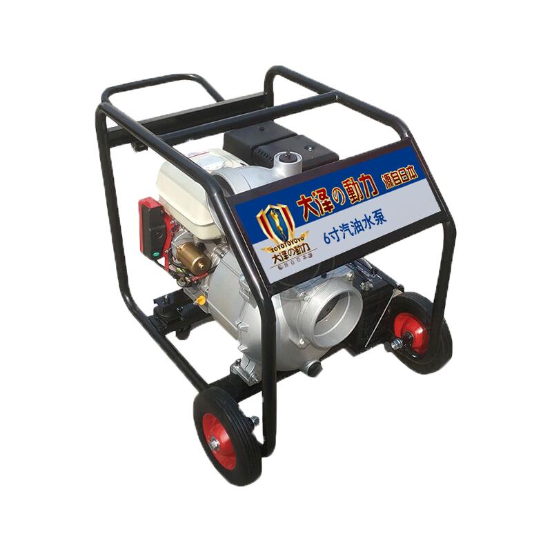 农用大功率汽油抽水泵,大泽动力汽油抽水泵用法