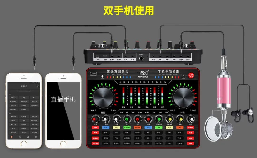 十盏灯g3声卡使用教程,十盏灯g3pro声卡详细教程