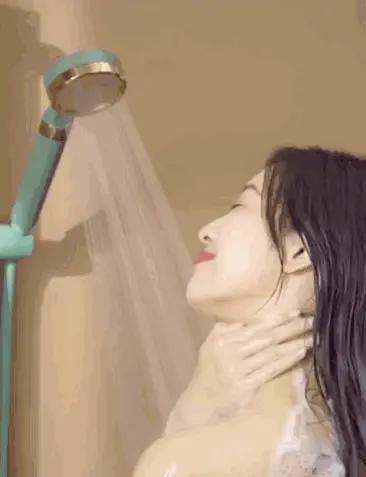 水压小增压花洒过滤,洗澡改用喷淋花洒节水