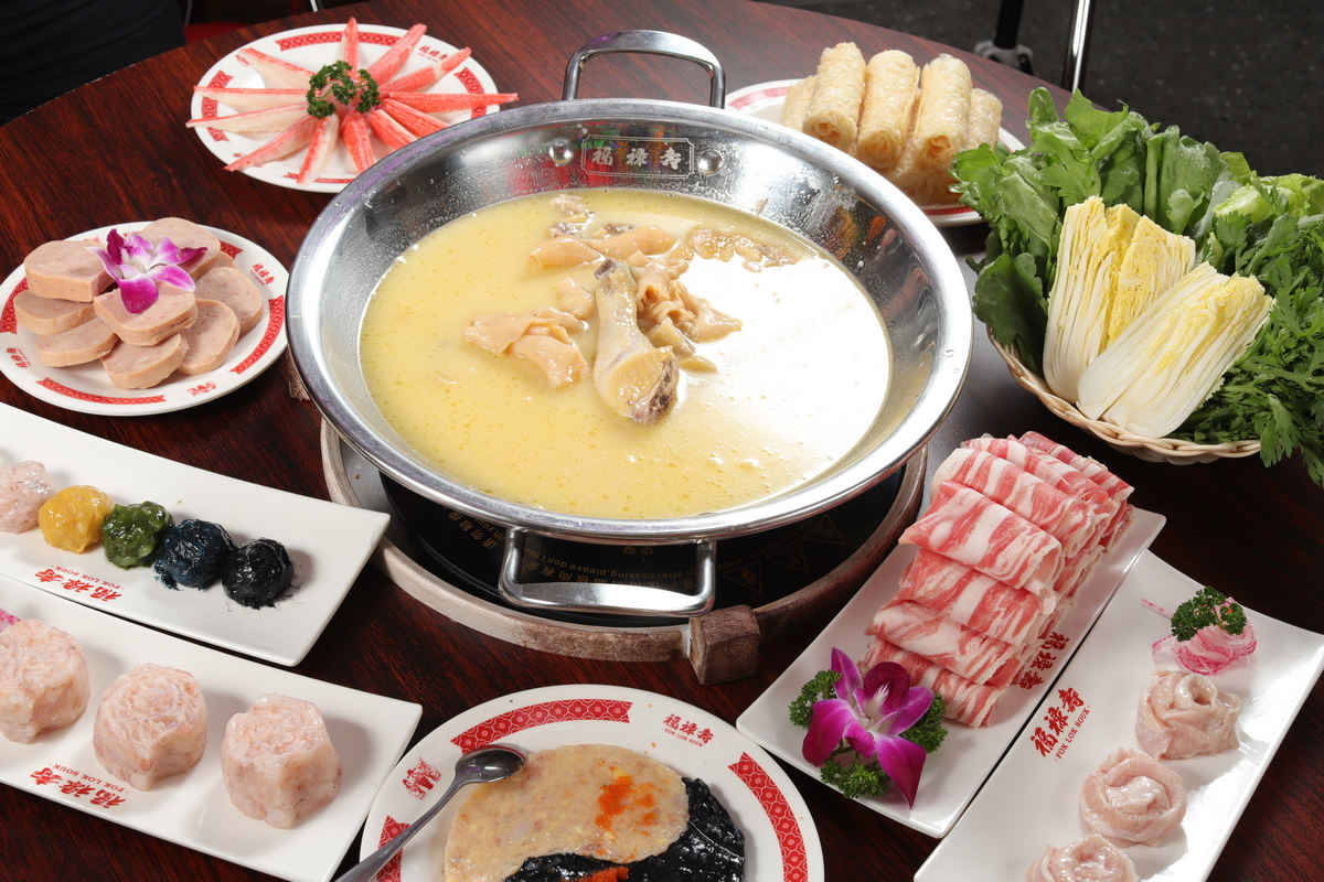 围捞花胶鸡港式打边炉,港式花胶鸡打边炉火锅