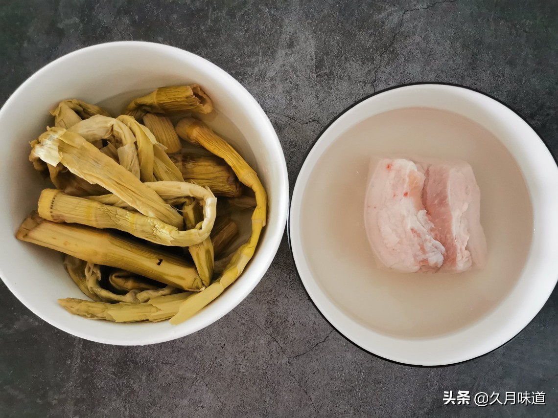 干竹笋烧肉怎么烧才能最好吃,干竹笋烧肉真香