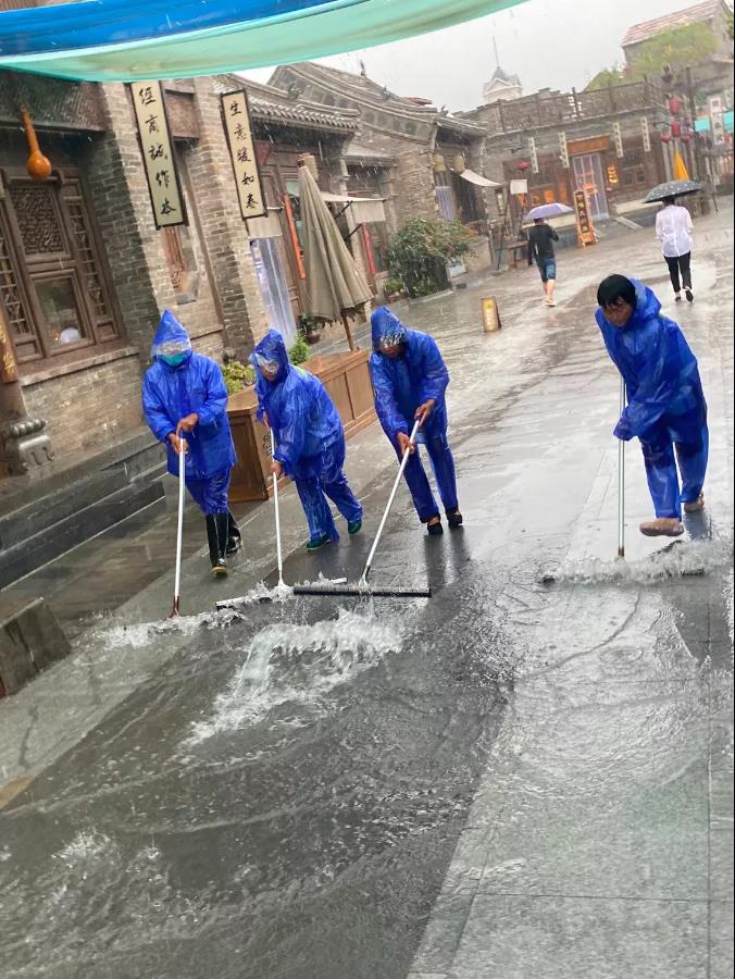 分秒必争！打响汛后“修复战”，建业新生活在行动