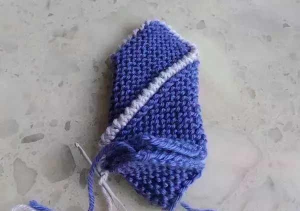 好看的毛线拖鞋花样编织,毛线的鞋怎么做