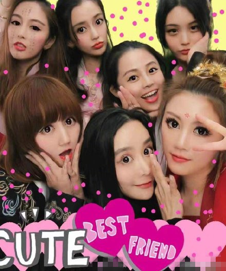 baby化妆间照暴露真实颜值,baby美颜照