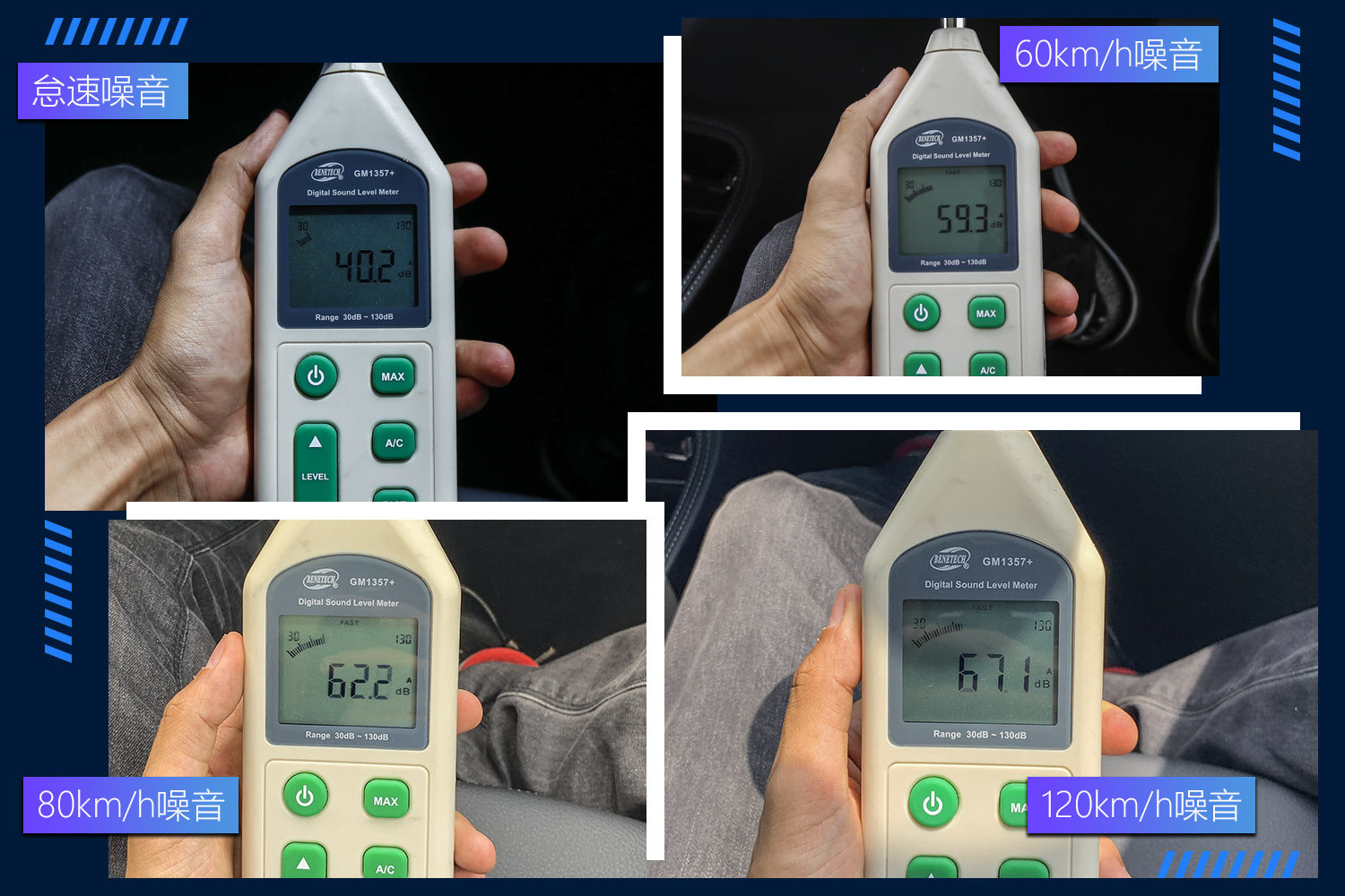 性能胎噪音,宝马120i内部空间测试