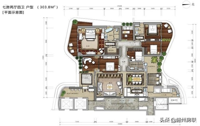 各种户型图片大全,十种户型图解大全