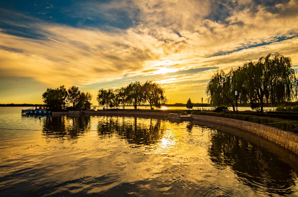 衡水湖有多美丽,七月衡水湖