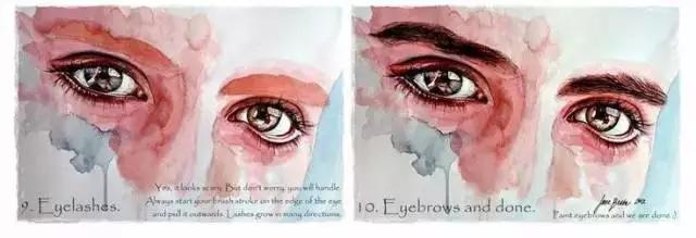 绘画教程初学者水彩笔,水彩画教程入门绘画人物全过程