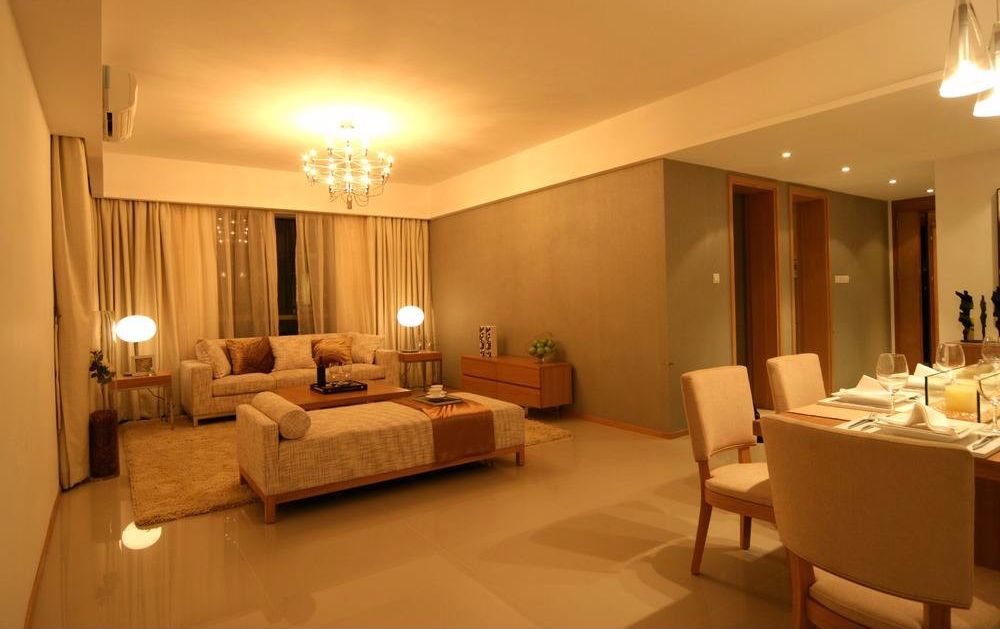 简约风吸顶灯装修效果,极简装修风格卧室灯用什么