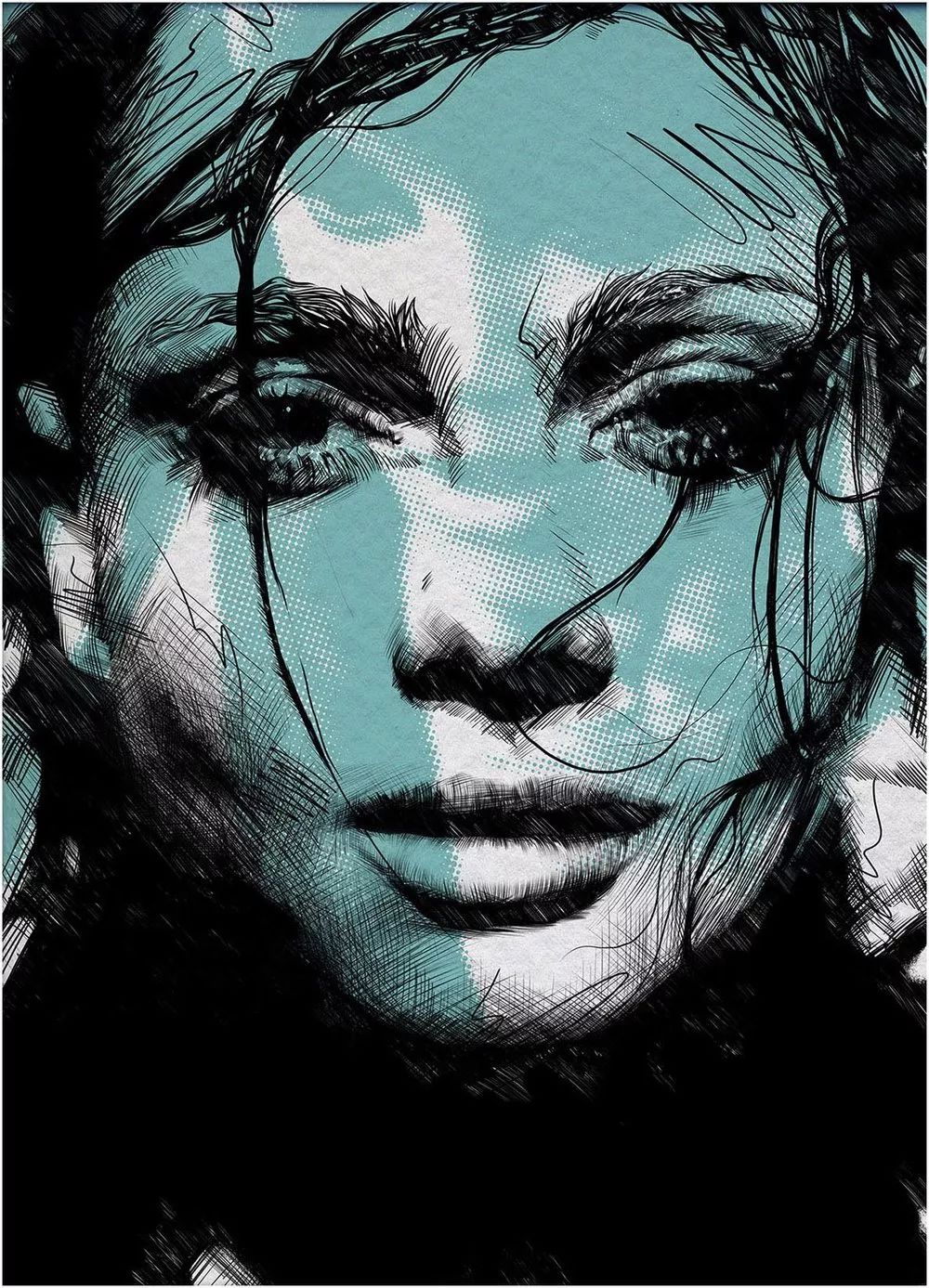 丙烯怎么画出素描效果,素描跟丙烯画