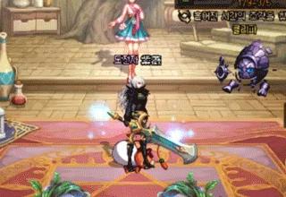 DNF：女鬼剑全职业三觉站街效果展示，三觉后加BUFF自带插画特效