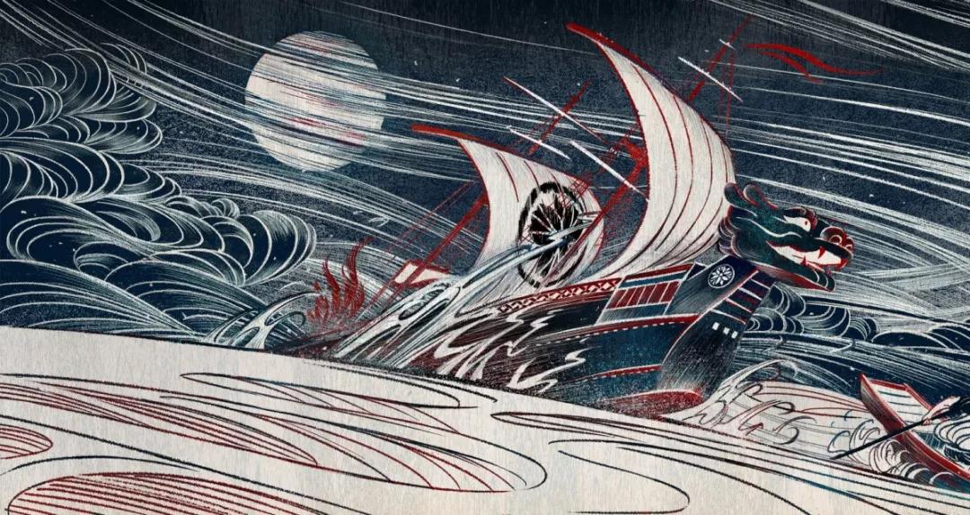 她画的这套《神秘博士》中国风系列，“美哭了”万千网友