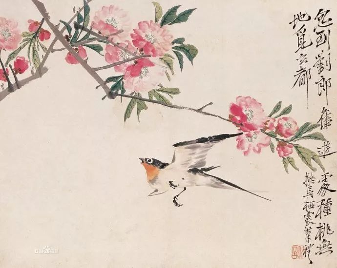 潘天寿100幅花鸟画欣赏 (潘天寿写意花鸟画要义)
