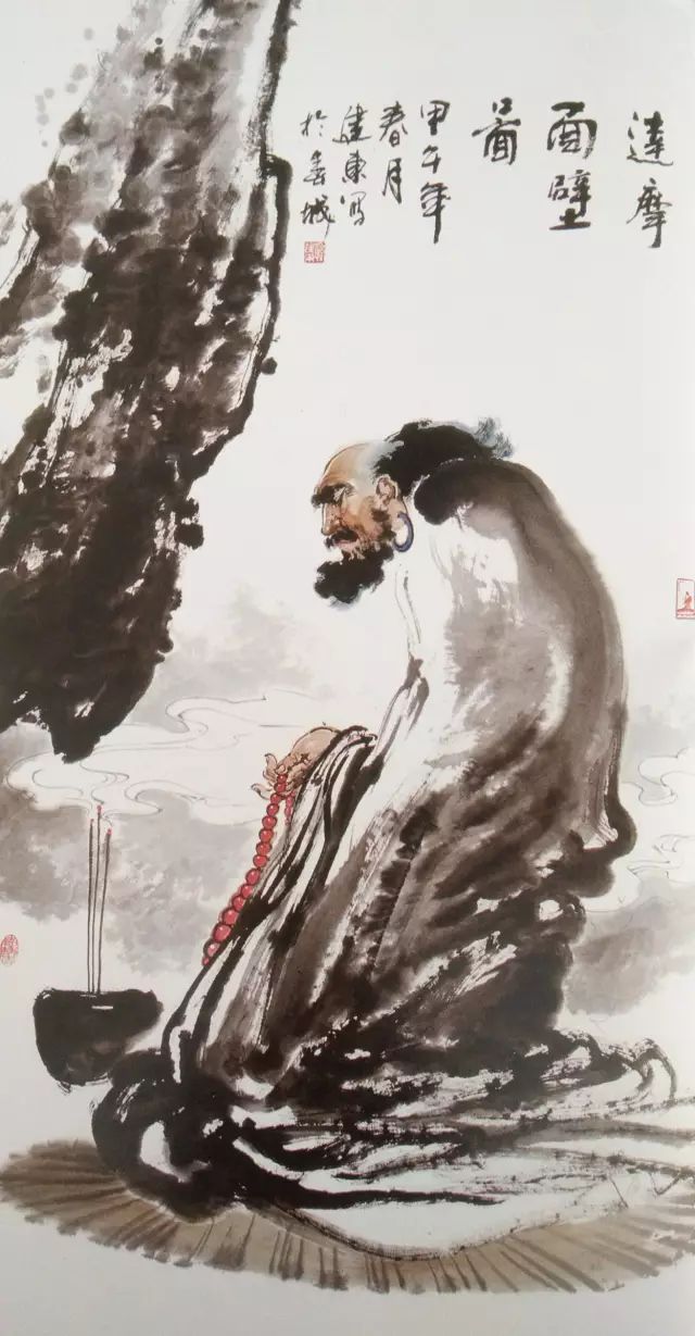 国画人物画作品教学,国画人物画画法技巧