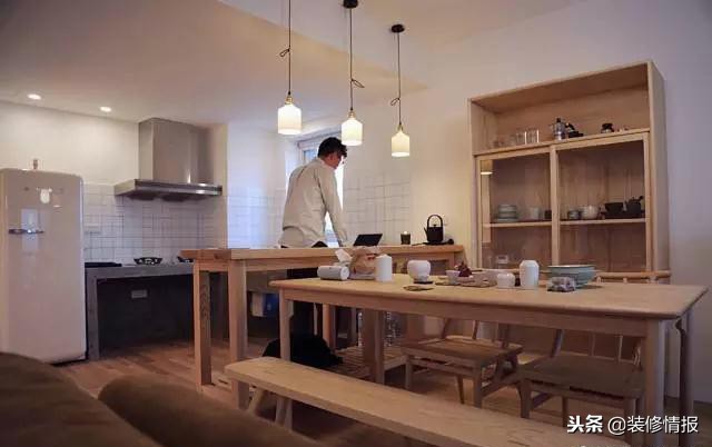 55平的客餐厨一体,36平客餐厨一体