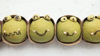 这是什么面包，可爱到要挤出屏幕了