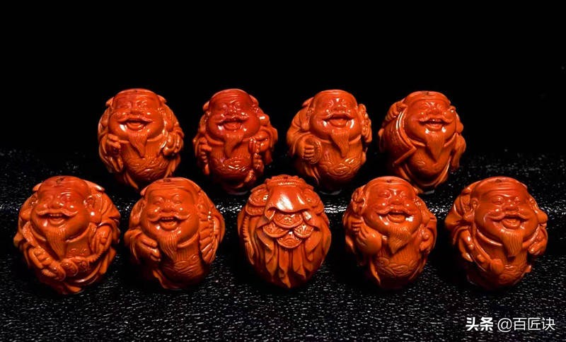 橄榄核手串什么核好,橄榄核十八罗汉双面小核手串