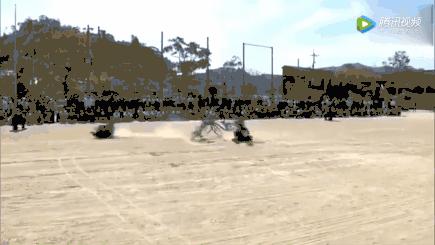 日本警示教育现场演绎交通安全,日本卡车在学校撞击儿童